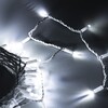 Миниатюра фото гирлянда нить с эффектом бегущий огонь 1,9м белая 24в, 160 led, провод белый пвх, ip54 ltc pst160-8-1w | 220svet.ru