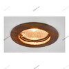 Миниатюра фото встраиваемый светильник arte lamp wood a5451pl-3br | 220svet.ru