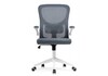 Миниатюра фото стул konfi dark gray / white | 220svet.ru