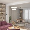 Миниатюра фото настольная лампа denkirs floa dk6747-bk+am | 220svet.ru