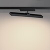 Миниатюра фото светильник однофазный трехжильный трековый светодиодный novotech stratus 359779 черный | 220svet.ru